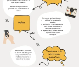 Los espectadores son quienes ven la agresión desde fuera. En esta infografía te mostramos cómo ayudar a una víctima de ciberacoso en caso de ser espectador. Haz click aquí para ver la imagen.
